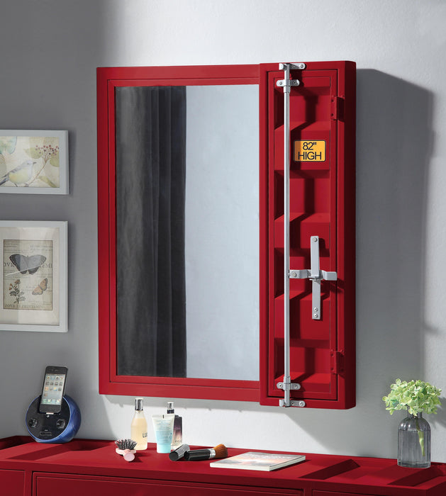 Cargo Red Vanity Mirror image