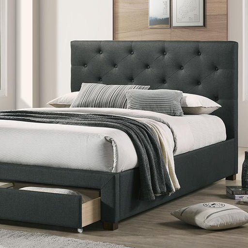 SYBELLA Full Bed, Dark Gray image