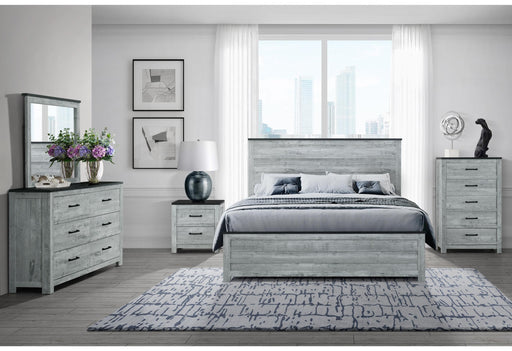 OZARK GREY WASH FULL BED image