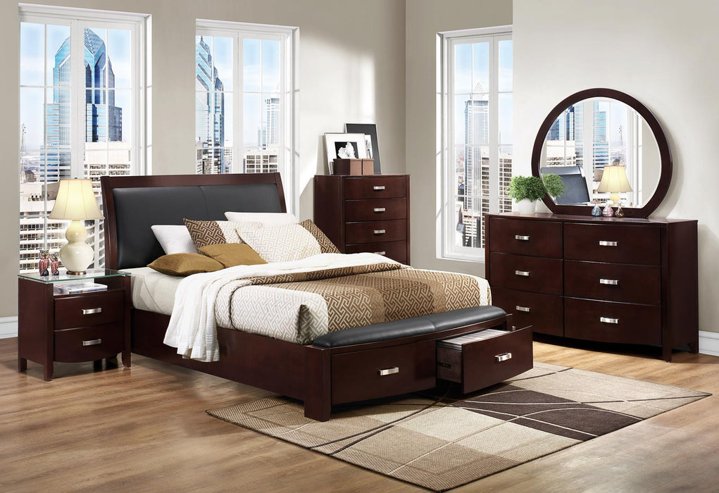 Lyric 6 Drawer Dresser in Dark Espresso 1737NC-5