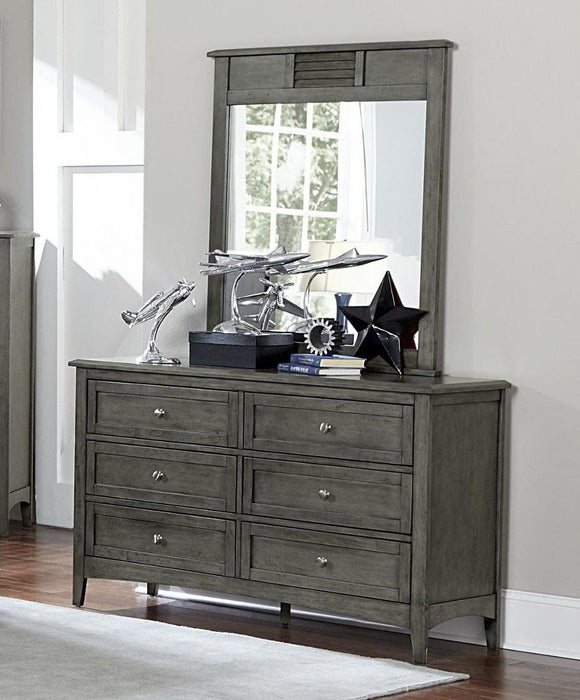 Garcia 6 Drawer Dresser in Gray 2046-5