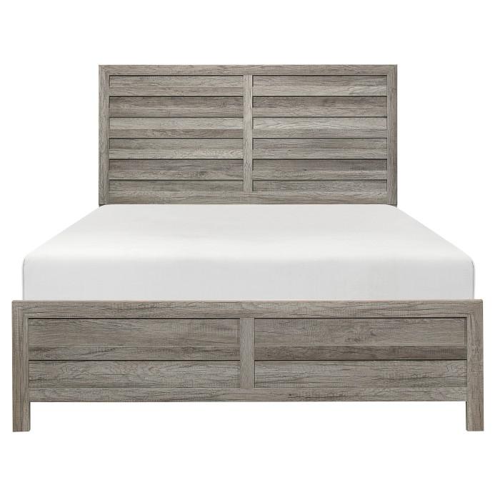 Mandan Full Panel Bed in Weathered Gray 1910GYF-1* image