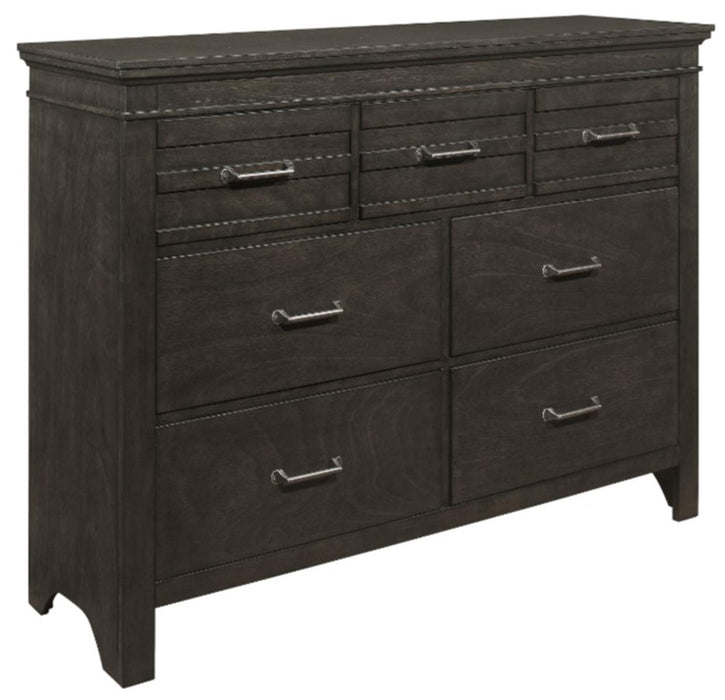 Blaire Farm Dresser in Saddle Brown Wood 1675-5