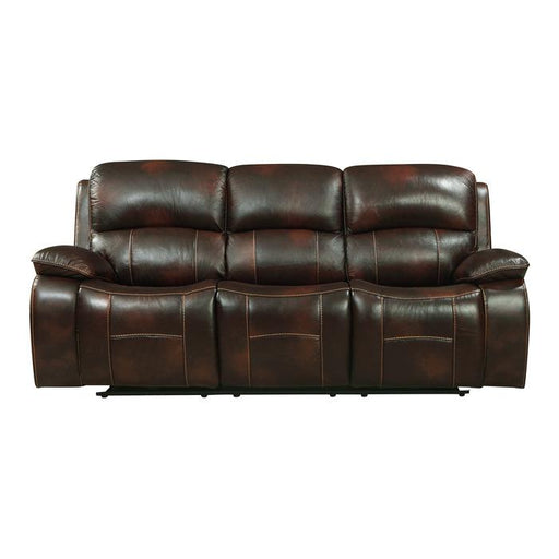 Mahala Double Reclining Sofa in Brown 8200BRW-3PW image