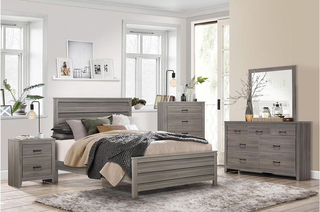 Waldorf 7 Drawer Dresser in Dark Gray 1902-5