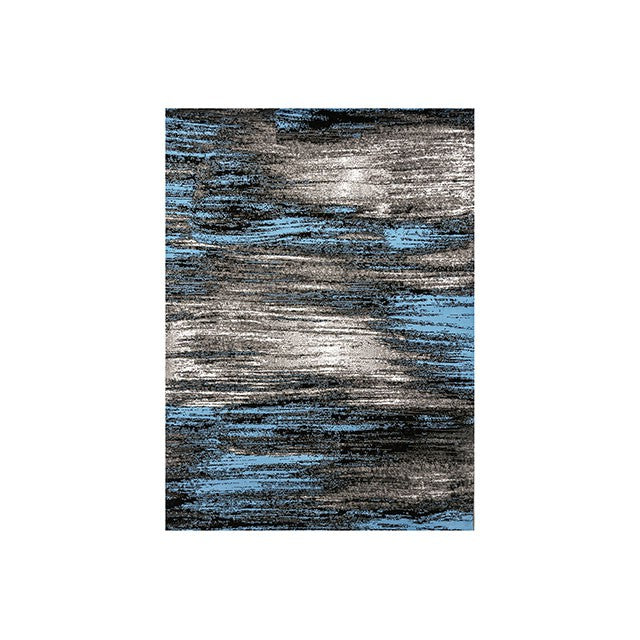 Sivas Area Rug Black and Blue